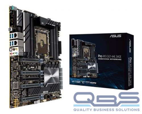 Материнская плата SSI CEB ASUS PRO WS C621-64L SAGE купить QBS.ru