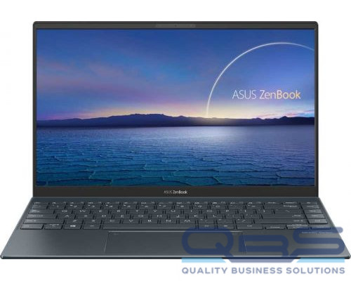 Ноутбук ASUS ZenBook UX425EA-KI358R 90NB0SM1-M14690 i7-1165G7/16GB/512GB SSD/Iris Xe graphics/14 FHD/WiFi/BT/cam/Win10Pro/pine gray купить QBS.ru