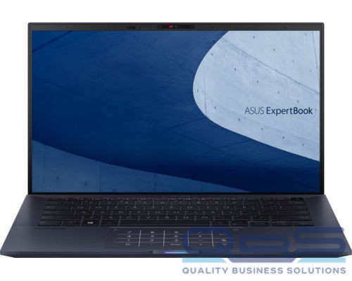 Ноутбук ASUS ExpertBook B9 B9400CEA-KC1162R 90NX0SX1-M005V0 i7 1165G7/16GB/1TB SSD/14 FHD/noDVD/Iris Xe graphics/cam/BT/WiFi/Win10Pro/star black купить QBS.ru