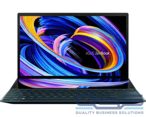 Ноутбук ASUS Zenbook Duo 14 UX482EA-HY227R 90NB0S41-M001T0 i7-1165G7/16GB/1TB SSD/14 FHD IPS/touch/Iris Xe graphics/WiFi/BT/cam/Win10Pro/celestial bl купить QBS.ru