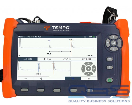 Tempo CableScout CS90 - импульсный рефлектометр для медного кабеля (PRO KIT) купить QBS.ru