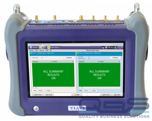 VIAVI Bundle-MTS5800-GE-100GE-O-S - комплект MTS-5800-100G: 1GE, 10GE, dual 10G option, 100GE, MPLS-TP, MPLS/VPLS, OTN, SONET/SDH, PDH c оптическими трансиверами купить QBS.ru
