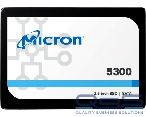 Твердотельный накопитель Micron 5300MAX 3.84TB SATA 2.5 SSD Enterprise Solid State Drive, 1 year купить QBS.ru