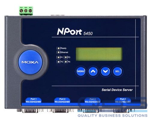 Сервер MOXA NPort 5450 купить QBS.ru