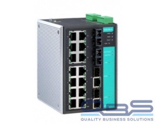 Коммутатор управляемый MOXA EDS-518A-SS-SC-T купить QBS.ru