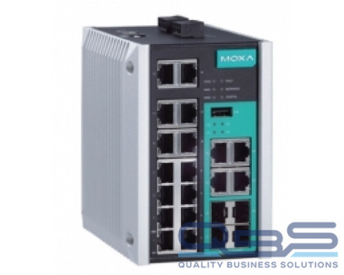 Коммутатор управляемый MOXA EDS-518E-4GTXSFP-T купить QBS.ru