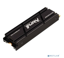 накопитель Kingston SSD Fury Renegade, 4000GB, M.2 22x80mm, NVMe, PCIe 4.0 x4, 3D TLC, SFYRDK/4000G