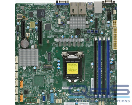 Материнская плата mATX Supermicro MBD-X11SSH-TF-O купить QBS.ru