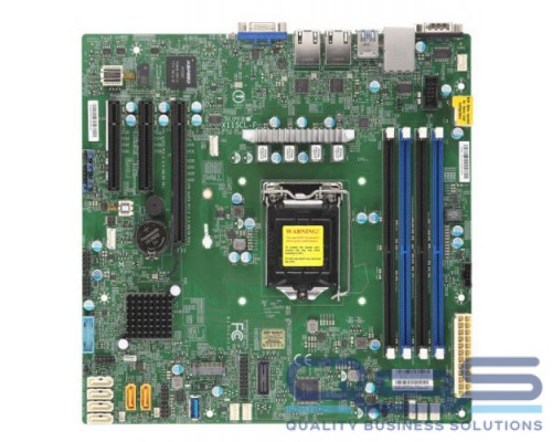 Материнская плата mATX Supermicro MBD-X11SCL-F-O купить QBS.ru