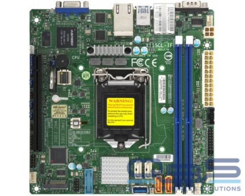 Материнская плата mini-ITX Supermicro MBD-X11SCL-IF-O купить QBS.ru