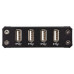 Удлинитель ATEN 4-Port USB 2.0 CAT 5 Extender (up to100m) купить QBS.ru