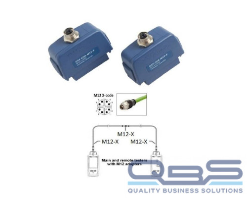 Набор гнездовых адаптеров Fluke Networks DSX-CHA-M12-X-S купить QBS.ru