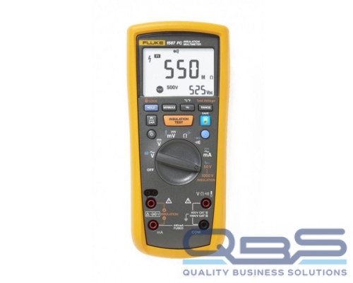Комплект Fluke 1587KIT/62MAX+ FC - мультиметр-мегомметр c функцией беспроводной связи + токовые клещи + инфракрасный термометр купить QBS.ru