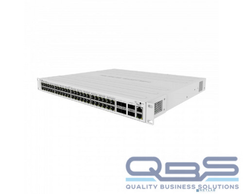 [Сетевое оборудование] MikroTik CRS354-48P-4S+2Q+RM Коммутатор Cloud Router Switch 354-48P-4S+2Q+RM with RouterOS L5 license