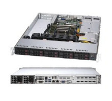 [Сервер] Supermicro AS-1114S-WTRT Серверная платформа Supermicro A+ Server 1U Single AMD EPYC™ 7002 Series Processor (8 DIMM DDR4, 10 Hot-swap 2.5" SATA3, 2x 10GBase-T, 2x 500W )