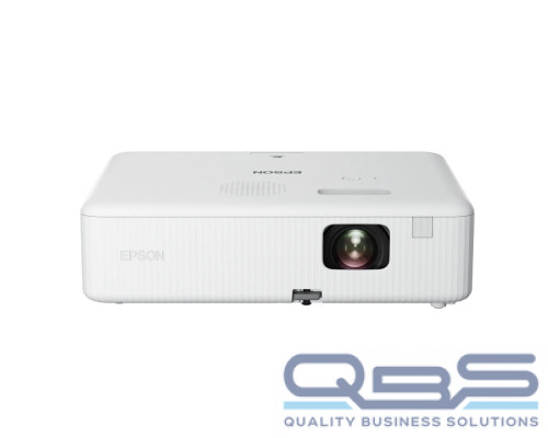 [Проектор] Epson CO-FH01 [V11HA84040] {3LCD 1920x1080 3000lm 16000:1, лампа 6000/12000 ч, HDMI, USB, встроенный динамик, коррекция трапеции ±30°, вес 2.4 кг}