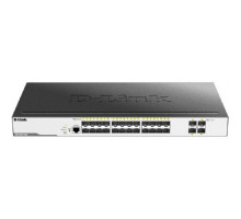 [Сетевое оборудование] D-Link DGS-3000-28XS/B1A Управляемый L2 коммутатор с 24 портами 1000Base-X SFP и 4 портами 10GBase-X SFP+