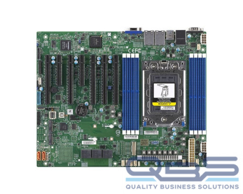 [Материнская плата] Supermicro MBD-H12SSL-i-B {ATX, 8 DIMM slots, 8 SATA3, 2 M.2, 8 SATA3 or 2 NVMe via single SlimSAS x8, 2 Gigabit Ethernet LAN Ports, ASPEED AST2500 BMC graphics, 7 PWM 4-pin Fans} OEM