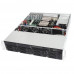 [Сервер] Ablecom CS-R25-31P 2U rackmount, 8+1 trays, 550W CRPS PSU(1+1) /  21" depth chassis / Supports ATX, Micro-ATX and Mini-ITX motherboards