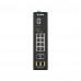 [Сетевое оборудование] D-Link DIS-200G-12PS/A2A Промышленный управляемый коммутатор 2 уровня с 10 портами 10/100/1000Base-T и 2 портами 1000Base-X SFP (8 портов с поддержкой PoE 802.3af/802.3at (30 Вт), PoE-бюджет до 240Вт)