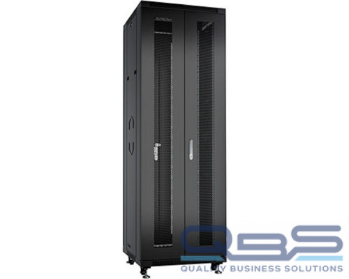 [Cabeus Монтажные шкафы] Cabeus ND-05C-42U60/120-BK Шкаф монтажный телекоммуникационный 19" напольный для распределительного и серверного оборудования 42U 600x1200x2055mm (ШхГхВ) передняя и задняя двойные перфорированные двер
