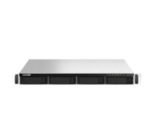 [Дисковый массив] Сетевое хранилище без дисков/ SMB QNAP TS-464U-RP-8G NAS 4 HDD trays, rackmount 1U, 2 PSU. 4-core Intel Celeron N5105/N5095 2.0-2.9 GHz, 8 GB RAM MAX, 2x2.5 Gigabit Ethernet, 4xUSB, 1xHDMI . PCIe Gen 