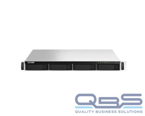 [Дисковый массив] Сетевое хранилище без дисков/ SMB QNAP TS-464U-RP-8G NAS 4 HDD trays, rackmount 1U, 2 PSU. 4-core Intel Celeron N5105/N5095 2.0-2.9 GHz, 8 GB RAM MAX, 2x2.5 Gigabit Ethernet, 4xUSB, 1xHDMI . PCIe Gen 