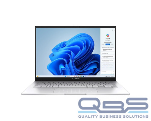 [Ноутбук] ASUS Zenbook UX3405CA-ST1352 [90NB14W2-M01ZP0] Silver 14" {OLED 3K Ul7 255H/32Gb/SSD512Gb/noOS}