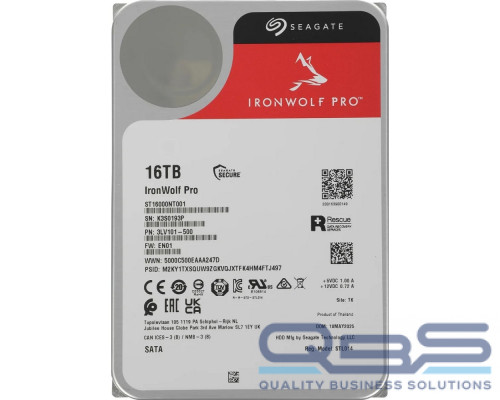 Жёсткий диск Seagate IronWolf Pro 16 ТБ (ST16000NT001)
