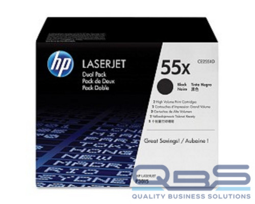 [Расходные материалы] HP CE255XD Картридж ,Black{LJ P3015, Black, (2 х 12500стр), 2-pack}