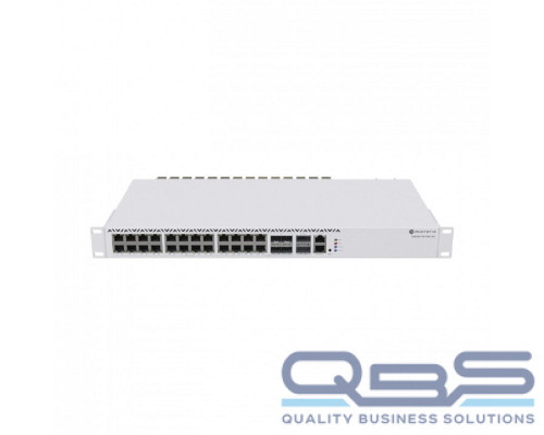 [Сетевое оборудование] MikroTik CRS326-4C+20G+2Q+RM Коммутатор, 4Combo 10G/2.5G, 20*2.5Gbit RJ45, 2QSFP+*40Gbit