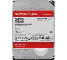 [Жесткий диск] 24TB WD Red Pro (WD240KFGX) {Serial ATA III, 7200- rpm,512Mb, 3.5"}