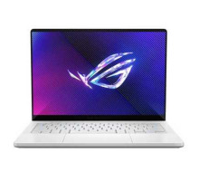 [Ноутбук] ASUS ROG Zephyrus G14 GA403UU-QS080 [90NR0HZ2-M003V0] Platinum White 14" {2880x1800 OLED  Ryzen 7 8845HS(3.8Ghz)/16384Mb/1024PCISSDGb/RTX4050(6144Mb)/DOS}