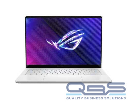 [Ноутбук] ASUS ROG Zephyrus G14 GA403UU-QS080 [90NR0HZ2-M003V0] Platinum White 14" {2880x1800 OLED  Ryzen 7 8845HS(3.8Ghz)/16384Mb/1024PCISSDGb/RTX4050(6144Mb)/DOS}