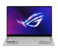 [Ноутбук] ASUS ROG Zephyrus G14 GA403UU-QS080 [90NR0HZ2-M003S0] Platinum White 14" {2880x1800 OLED  Ryzen 7 8845HS(3.8Ghz)/16384Mb/1024PCISSDGb/RTX4050(6144Mb)/DOS}