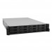 Система хранения данных Synology (Rack2U) 8C2,1Ghz/8Gb (64)/RAID0,1,10,5,6/upto12HP HDDs SATA(3,5'or2,5')upto 36 with 2xRX1217RP/2xUSB/4GE+2x10GE/2xPCIe/iSCSI/2xIPcam(upto90)/2xRPS/no rail/1YW'