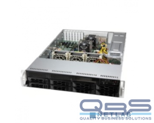 Корпус Supermicro server chassis CSE-LA25TQC-R609LP, 2U Dual and Single Intel and AMD CPUs, 7 low-profile expansion slot(s), 8 x 3.5 (tool-less) or 2.5 (screw) hot-swap SAS3/SATA drive bay, 600W / 650W RPS купить QBS.ru