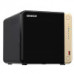 [Дисковый массив] QNAP TS-464-8G Сетевое хранилище без дисков/ SMB NAS 4 HDD trays, 4-core Intel Celeron N5105/N5095 2.0-2.9 GHz, 8 GB RAM (1 x 8 GB) up to 16 GB (2 x 8GB), 2x2.5 Gigabit Ethernet