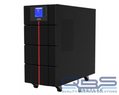 ИБП PowerCom Macan MAC-10K UPS {On-Line, 10000VA / 10000W, Tower, IEC, LCD, Serial+USB, SNMPslot, подкл. доп. батарей} (1439708) купить QBS.ru