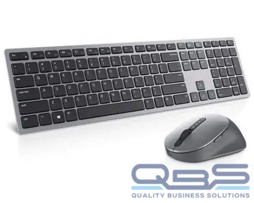 Беспроводная клавиатура и мышь Dell Keyboard+mouse KM7321W Premier; Wireless, для нескольких устройств купить QBS.ru