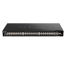 Коммутатор D-Link DGS-1520-52/A1A, PROJ Managed L3 Stackable Switch 48x1000Base-T, 2x10GBase-T, 2x10GBase-T, 2x10GBase-X SFP+, CLI, 1000Base-T Management, RJ45 Console