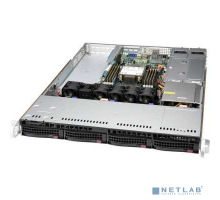 Сервер Supermicro SYS-510P-WTR Серверная платформа 1U SATA SYS-510P-WTR SUPERMICRO
