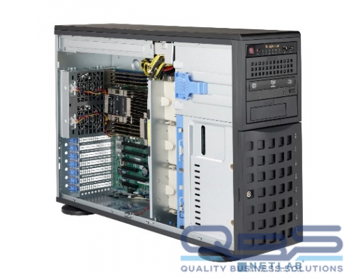 Корпус Supermicro CSE-745BAC-R1K23B Корпус SuperChassis 4U 745BAC-R1K23B/HDD(8)LFF/3x5.25/7xFHFL/2x1200W/8xSAS3/SAS2/SATA3/ 2x1200W купить QBS.ru