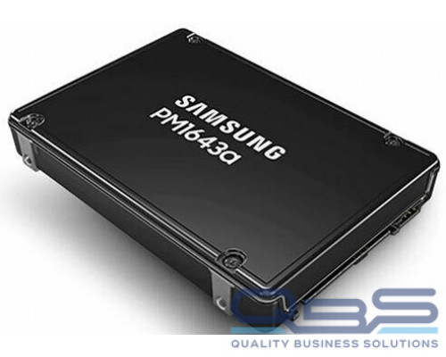 Накопитель SSD 2.5 Samsung MZILT15THALA-00007 PM1643a 15.36TB SAS 12Gb/s 2100/1800MB/s IOPS 400K/65K MTBF 2M 1 DWPD, OEM купить QBS.ru
