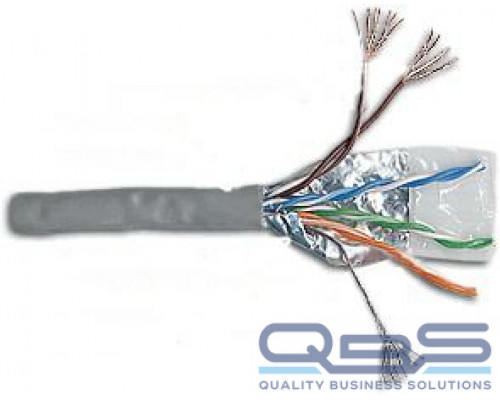 Кабель LANMASTER SFTP, 4 пары, кат. 5E, 100Mhz, PVC, белый, 305 м купить QBS.ru