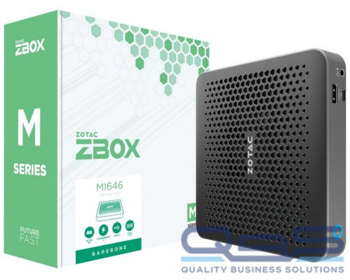 Платформа Zotac ZBOX-MI646-BE i5-1135G7, 2*DDR4(3200), 2*M.2, 2*Glan, WiFi, BT, UHD graphics, microSD card-reader, Thunderbolt 4, 3*USB 3.1, HDMI, DP купить QBS.ru