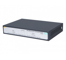 Коммутатор HPE 1420 5G PoE+ (32W) Switch (4 ports 10/100/1000 PoE+ + 1 port 10/100/1000, unmanaged, fanless)