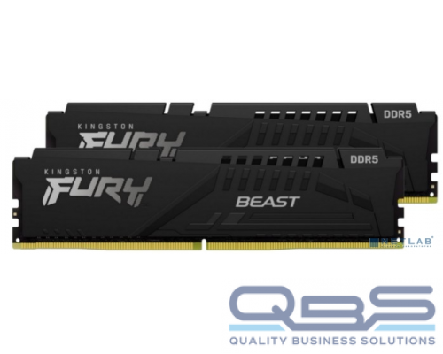 Модуль памяти Kingston DDR5 32GB Kit (2x16Gb) 5600 MT/s CL40 KF556C40BBK2-32