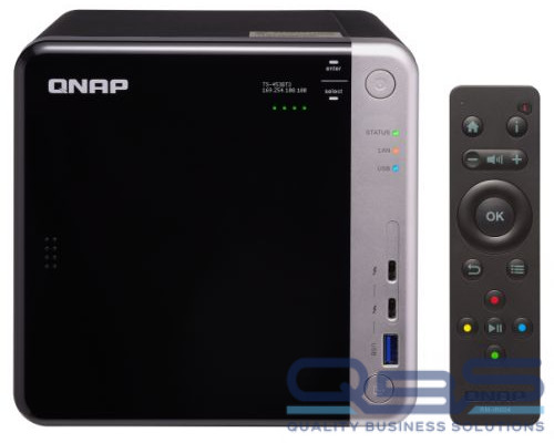 Сетевой накопитель QNAP TS-453BT3-8G купить QBS.ru