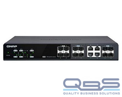 Коммутатор управляемый QNAP QSW-M1204-4C купить QBS.ru